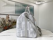 Lv Keepall Bandoulière 50 Travel Bag Gray N50069 Size 50 x 29 x 23 cm - 4