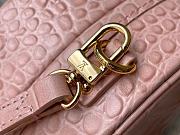 LV Petite Boite Chapeau Handbag Crocodile Pattern Light Pink M43514 Size 17.5 x 16.5 x 7.5 cm - 4