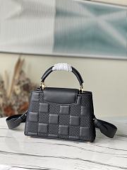LV Capucines Handbag Black M59225 Size 27 x 18 x 9 cm - 3