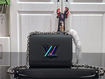 LV TWIST Small Handbag Black M58566 Size 18 x 13 x 8 cm