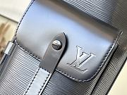 Louis Vuitton Christopher Backpack Water Ripple Leather M41079 Size 26 x 47 x 13 cm - 5