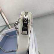 Prada Chain Bag White 6205 Size 13 x 2 cm - 6