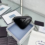 Prada Chain Bag Black 6205 Size 13 x 2 cm - 1