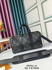 Louis Vuitton Monogram Eclipse Keepall XS LV M45947 Size 21 x 12 x 9 cm - 1