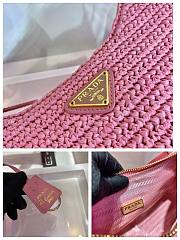 Prada Underarm Bag Pink 1BH204 Size 23 x 16 x 7 cm - 3