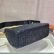 Prada Underarm Bag Black 1BH204 Size 23 x 16 x 7 cm - 5