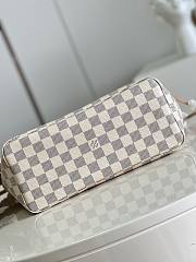 LV Neverfull PM Damier Azur Canvas N41362 Size 29 x 21 x 12 cm - 6