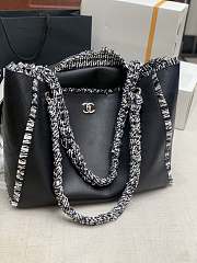 Chanel Shopping Bag Black Size 38 x 31 x 10 cm - 3