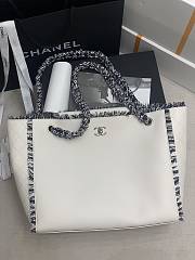 Chanel Shopping Bag White Size 38 x 31 x 10 cm - 1