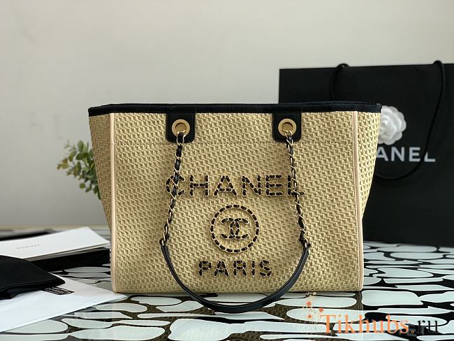 Chanel Woven Beach Bag Size 33 cm - 1