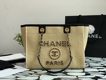 Chanel Woven Beach Bag Size 33 cm