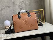 LV Speedy Bandoulière 25 Monogram Empreinte Leather M58524 Size 25 x 19 x 15 cm - 4