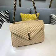 YSL Envelope Bag Beige Size 31 cm - 1