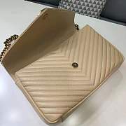 YSL Envelope Bag Beige Size 31 cm - 4