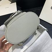 Chanel Backpack Light Gray AS1371 Size 21.5 x 24 x 12 cm - 3