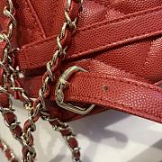 Chanel Backpack Red AS1371 Size 21.5 x 24 x 12 cm - 6