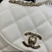 Chanel Backpack White AS1371 Size 21.5 x 24 x 12 cm - 4