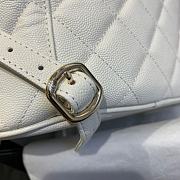 Chanel Backpack White AS1371 Size 21.5 x 24 x 12 cm - 2