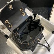 Chanel Backpack Black AS1371 Size 21.5 x 24 x 12 cm - 6