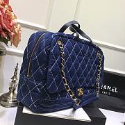 Chanel Boarding Bag Denim Size 43 x 14 x 30 cm - 2