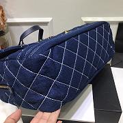 Chanel Boarding Bag Denim Size 43 x 14 x 30 cm - 5