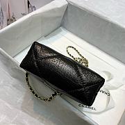 Chanel Retro Clip Bag Black 81055 Size 12 x 5 x 19 cm - 6