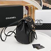 Chanel Black Ball Pattern 93748 Size 24 x 21 x 16 cm - 4