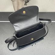 Celin Mini Retro Lock Bag Black 3067 Size 18 × 8 × 5 cm - 6