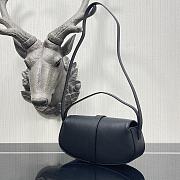 Celin Mini Retro Lock Bag Black 3067 Size 18 × 8 × 5 cm - 2