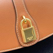 Celin Mini Retro Lock Bag Orange 3067 Size 18 × 8 × 5 cm - 4