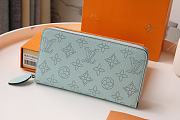 Louis Vuitton Long Zippy Wallet Blue M58429 Size 19 x 10 cm - 1