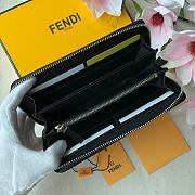 Fendi Zipper Wallet 6655 Size 19 x 10 cm - 6