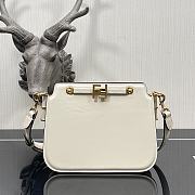 Fendi Touch Organ Bag White 7349 Size 26.5 x 10 x 19 cm - 1