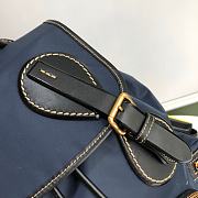 Burberry Rucksack Military Backpack Blue 28 x 15 x 42 cm - 5