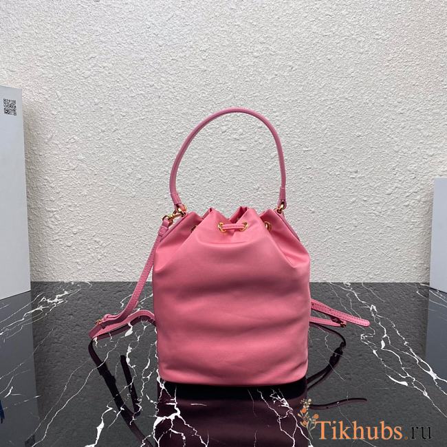 Prada Bucket Bag Pink 1N1864 Size 23 × 18 × 12 cm - 1