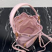 Prada Bucket Bag Light Pink 1N1864 Size 23 × 18 × 12 cm - 5