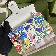 Gucci Dionysus Floral Print Mini Chain Bag White 476432 Size 16.5 x 10 x 4.5 cm - 4