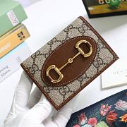 Gucci Wallet Brown 621887 Size 11 x 8.5 x 3 cm - 1