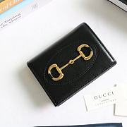 Gucci Wallet Full Black 621887 Size 11 x 8.5 x 3 cm - 6
