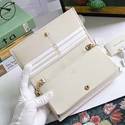 Gucci Horsebit 1955 Wallet With Chain Mini Bag Full White 621892 Size 19 x 10 x 4 cm - 5