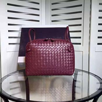 Bottega Veneta Crossbody Red 4850 Size 26 x 19 x 8 cm