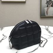 Bottega Veneta Mini Box Chain Shell Bag Black Size 11 x 14 x 16 cm - 5