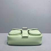 Prada Crossbody Bag Green 6207 Size 22 x 7.5 x 14 cm - 5