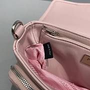 Prada Crossbody Bag Pink 6207 Size 22 x 7.5 x 14 cm - 3