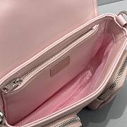 Prada Crossbody Bag Pink 6207 Size 22 x 7.5 x 14 cm - 2