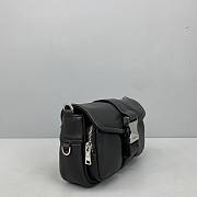 Prada Crossbody Bag Black 6207 Size 22 x 7.5 x 14 cm - 6