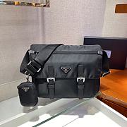 Prada Messenger Bag Black 1BD671 Size 30 x 25 x 12 cm - 1