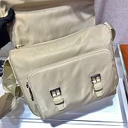 Prada Messenger Bag Beige 1BD671 Size 30 x 25 x 12 cm - 6