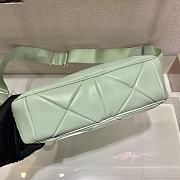 Prada Three-In-One Female Bag Green 1BC151 Size 24 x 17 x 7 cm - 6