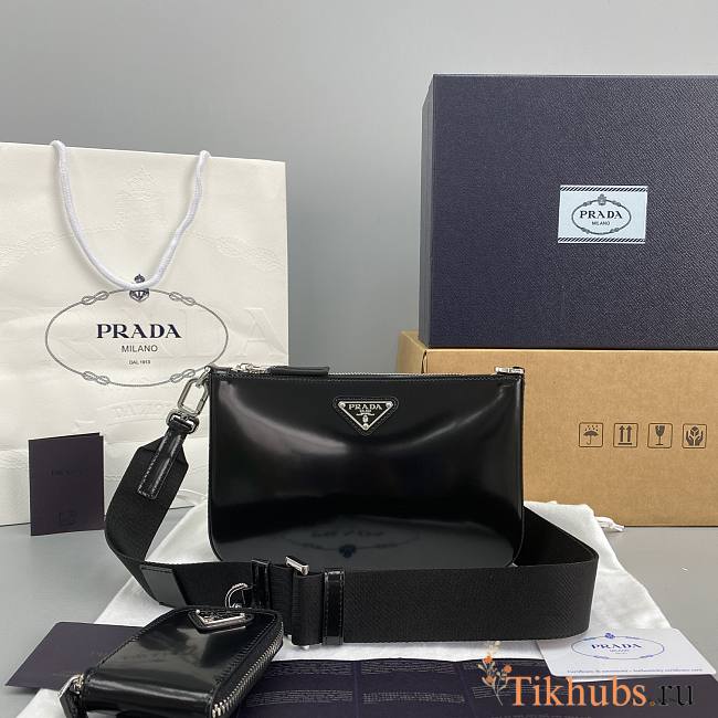 Prada Black 6763 Size 22 x 14 x 2.5 cm - 1